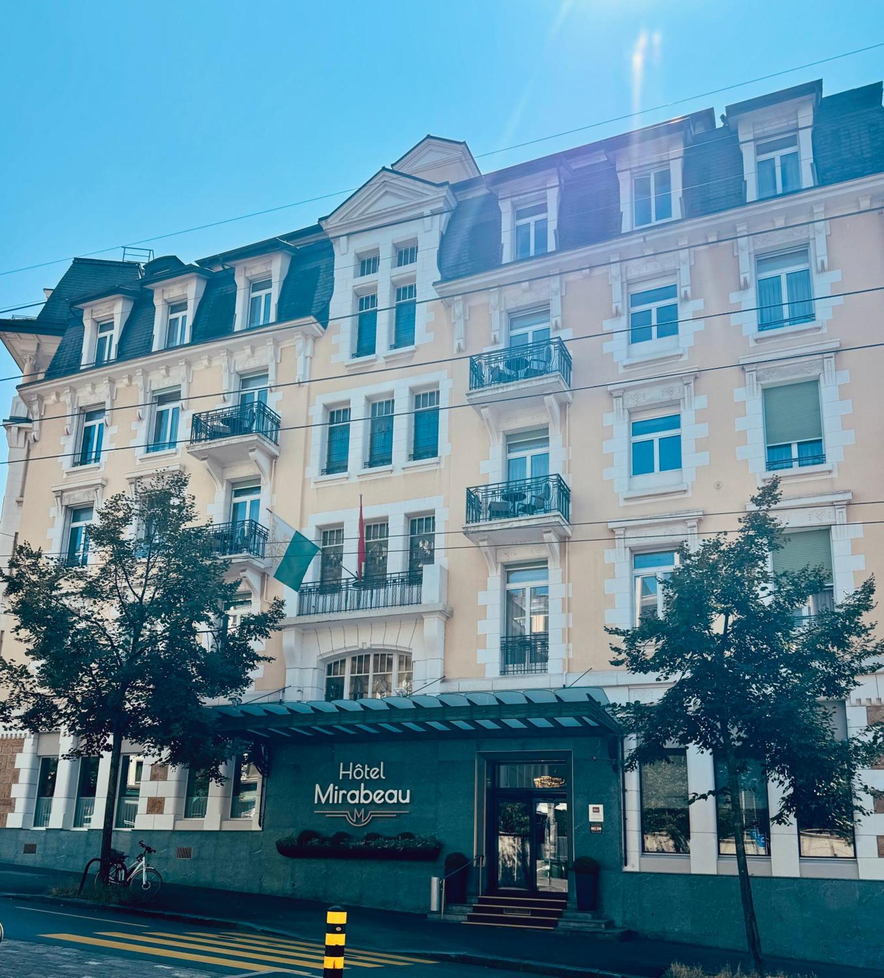 Hotel Mirabeau, BW Signature Collection, Lausanne Extérieur photo